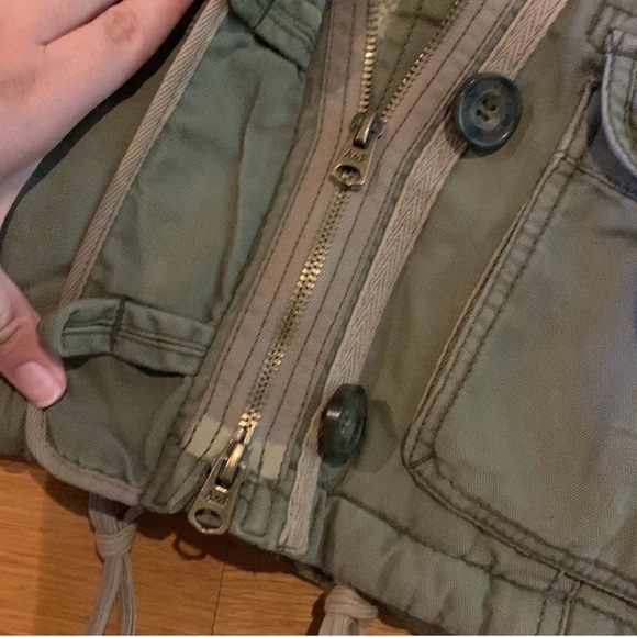 Abercrombie and Fitch green winter jacket - Picture 15 of 16